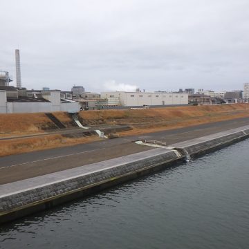 大分川舞鶴地区護岸補修外工事（大分市錦～中島地区）