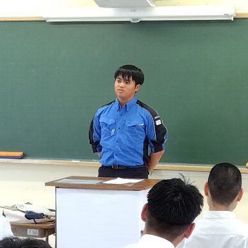 卒業生、母校へ帰る～国東高校偏～