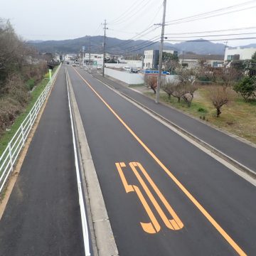 令和５年度 防安地舗大第１-２号舗装修繕工事（大分市下戸次）