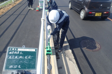 令和５年度 防安地舗大第１-２号舗装修繕工事（大分市下戸次）
